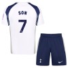 Camisola + Calções Tottenham Hotspur Son 7 Criança Equipamento 1ª 2025-26